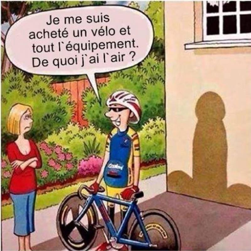 Le vélo et l&#39;humour..... - Forum Cycliste de la Charente-Maritime